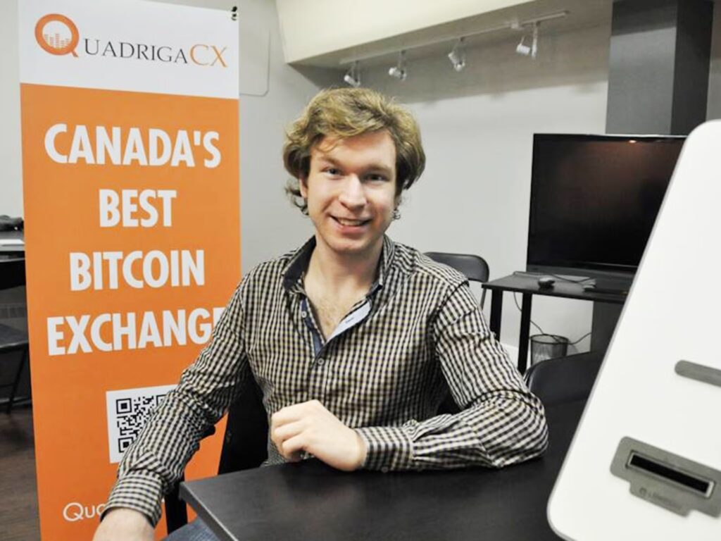 Gerald Cotten, founder of QuadrigaCX - The Coinomist