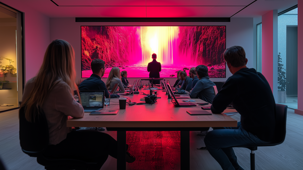 a creative meeting, by AI
- The Coinomist