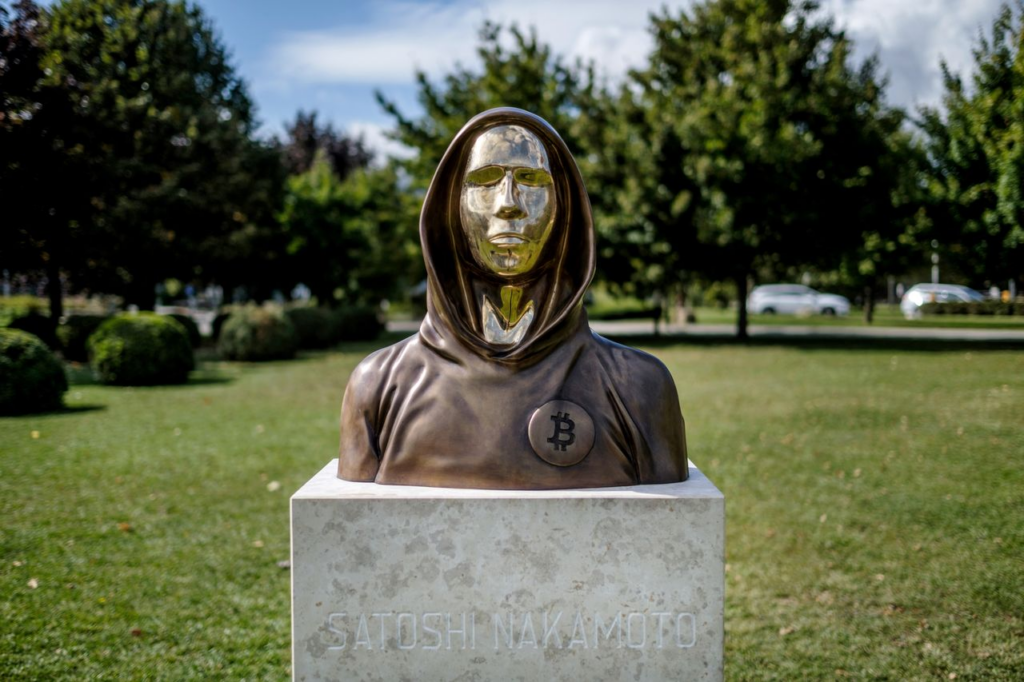 The Satoshi Nakamoto Monument in Budapest — The Coinomist
