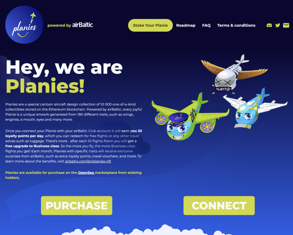 NFT Planies is a collection of cartoon-style airplanes designed for AirBalticβs frequent flyers β The Coinomist