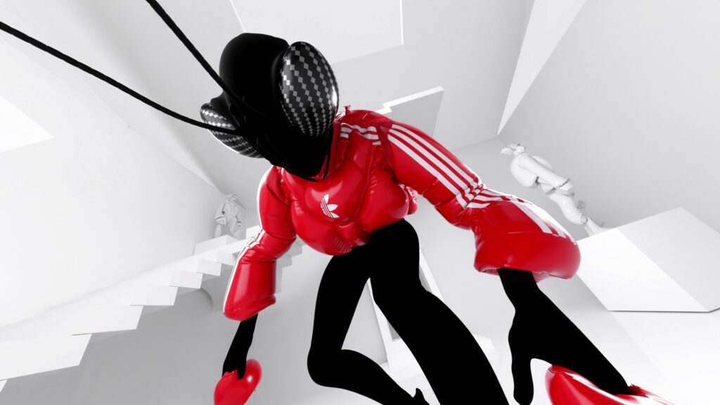 NFT from the Adidas Originals Collection, presented in Decentraland – The Coinomist