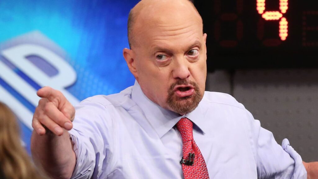 Jim Cramer during an episode of Mad Money — The Coinomist