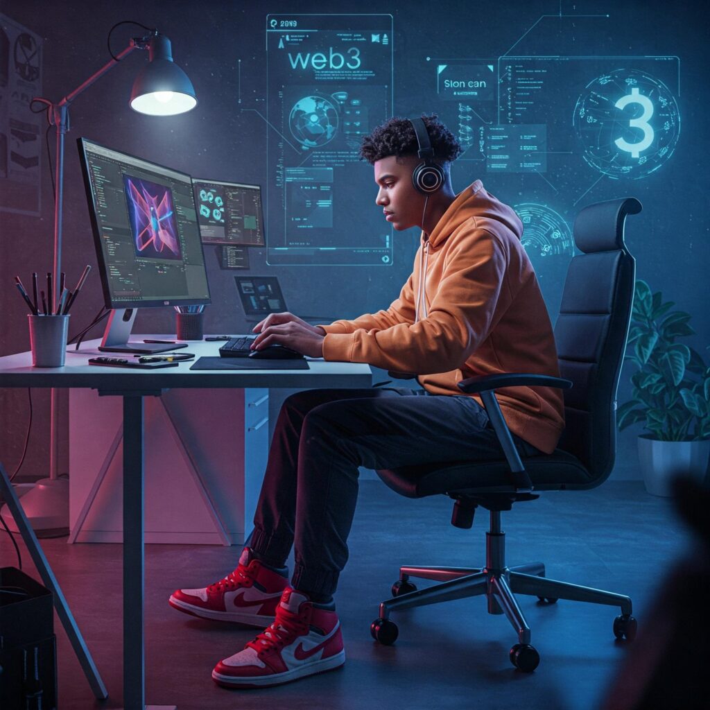 Modern graphic designer - The Coinomist