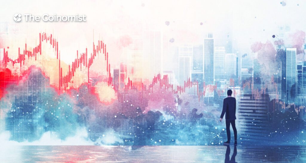 Visualization of price drop or liquidation concept - The Coinomist