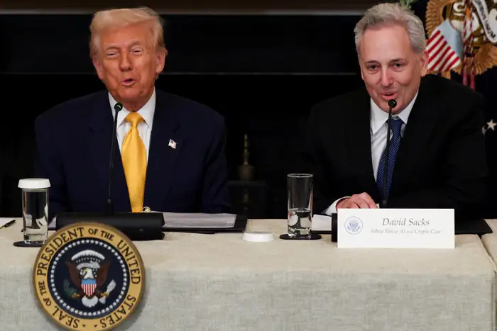 Donald Trump and David Sachs - The Coinomist