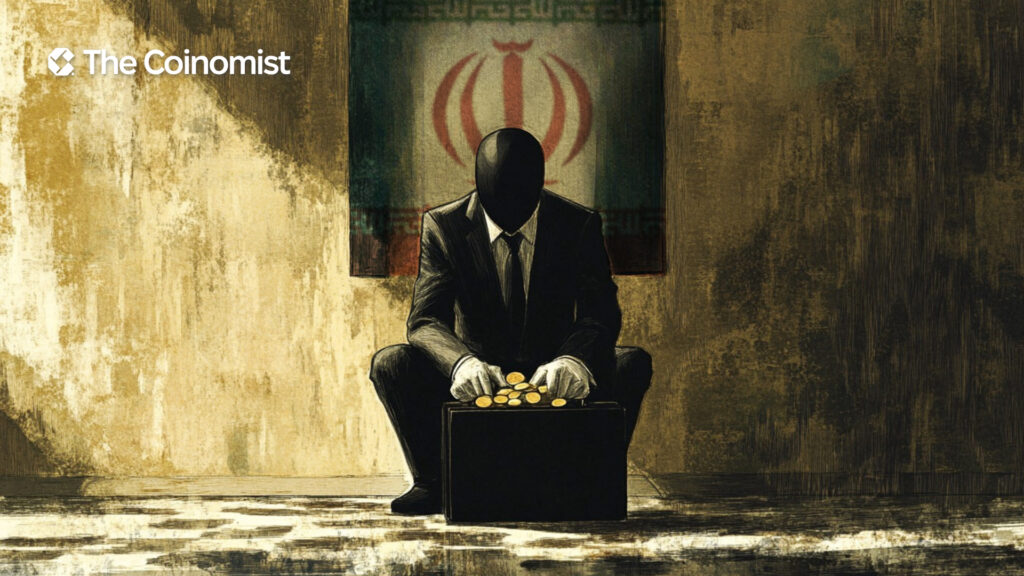 The Iranian flag, money steal - The Coinomist