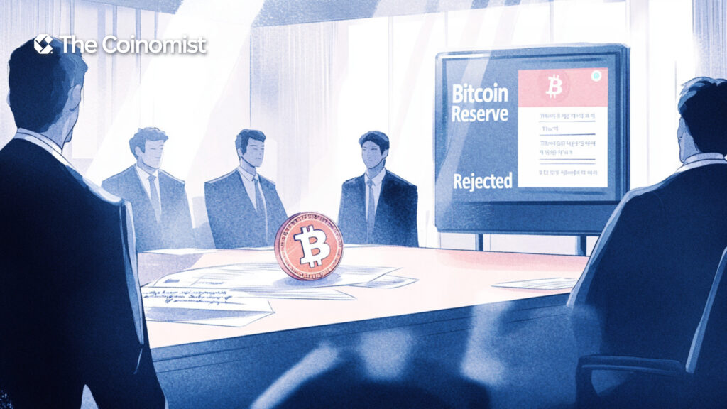 South Korea rejects bitcoin reserve - The Coinomist