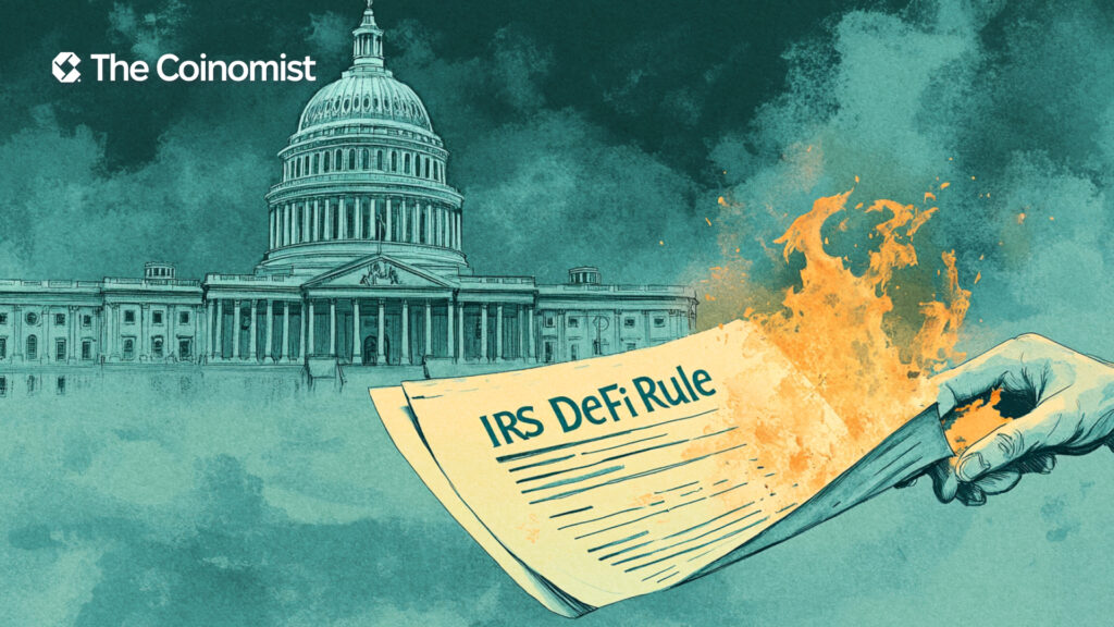 U.S. Senate, repealed the rule, DeFi - The Coinomist