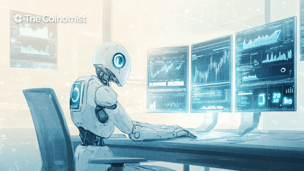 AI agent or automated trading bot working with several cryptocurrency exchanges - The Coinomist