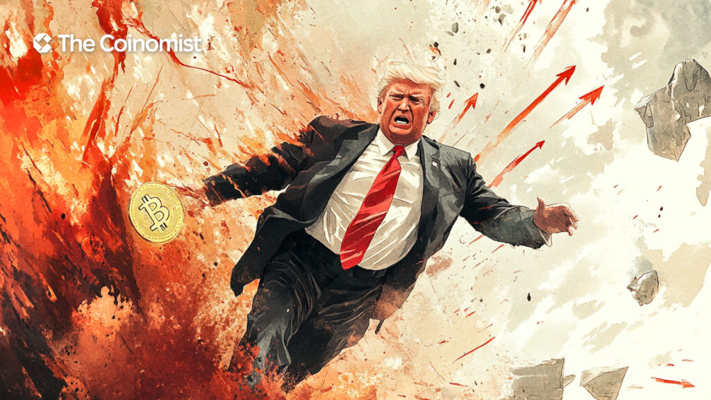 Trump unveiling new tariffs. The Coinomist