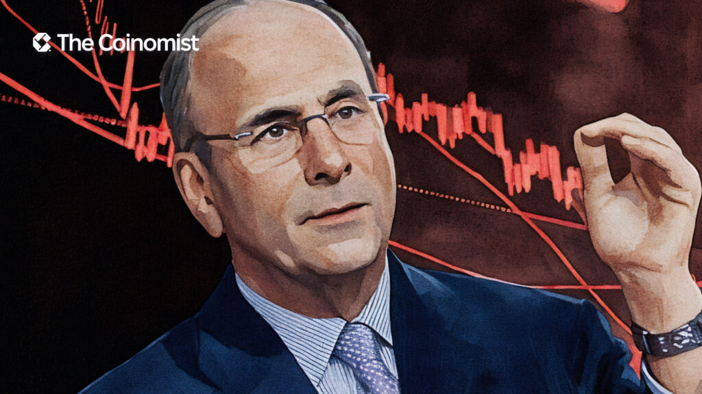 Blackrock CEO Larry Fink. The Coinomist