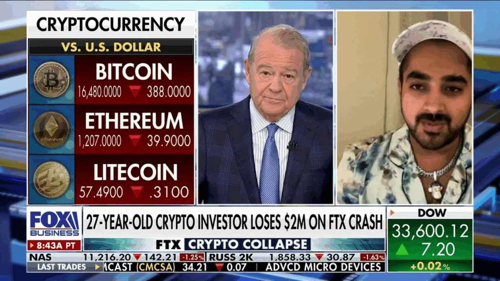 Evan Luthra on Fox Business - The Coinomist
