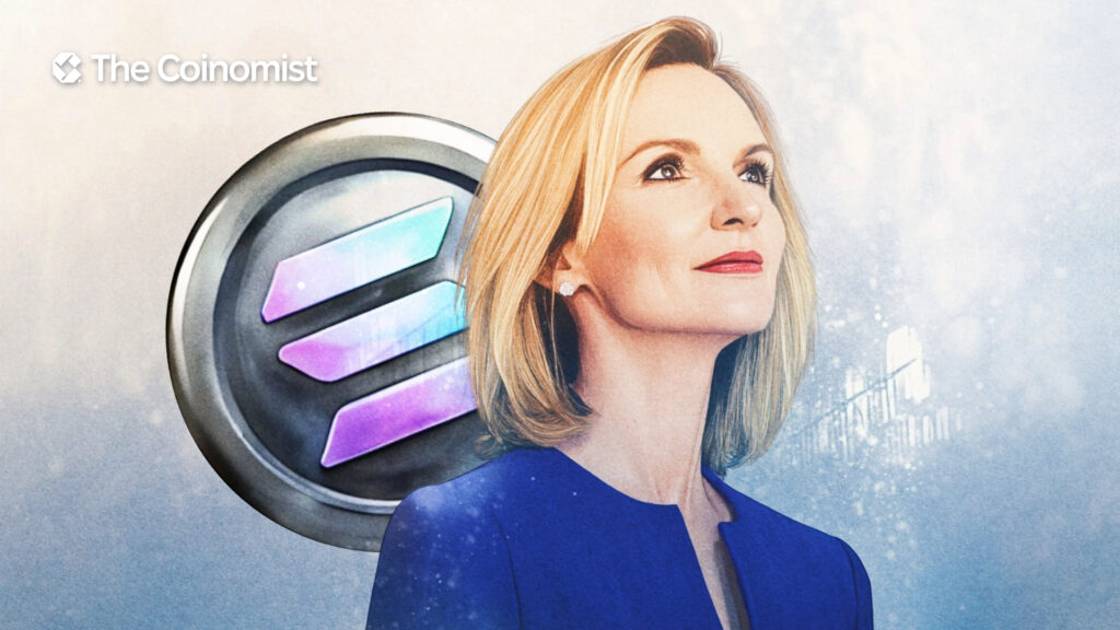 Christine Smith (CEO, Blockchain Association), Solana Policy Institute. The Coinomist
