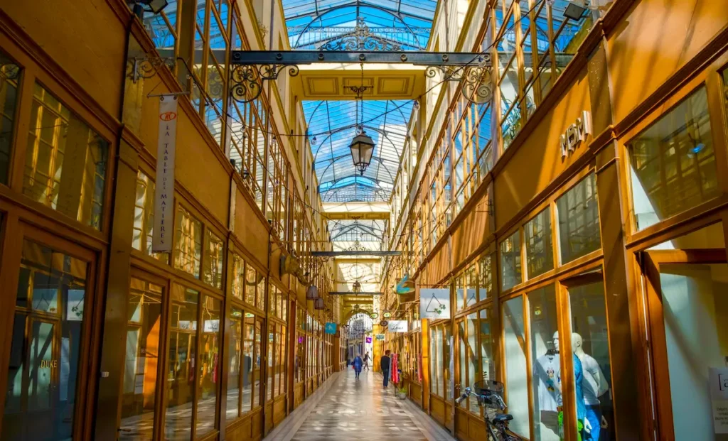 Indoor passage in Paris commonly referred to as Bitcoin Street – The Coinomist
