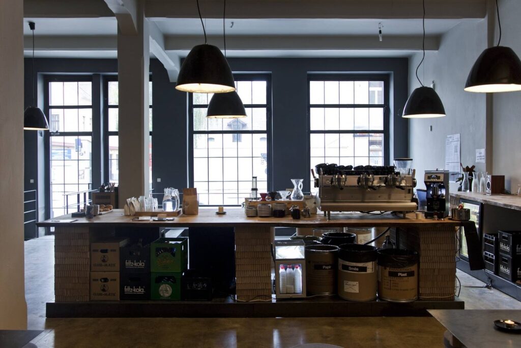 Café at Paralelní Polis in Prague – The Coinomist