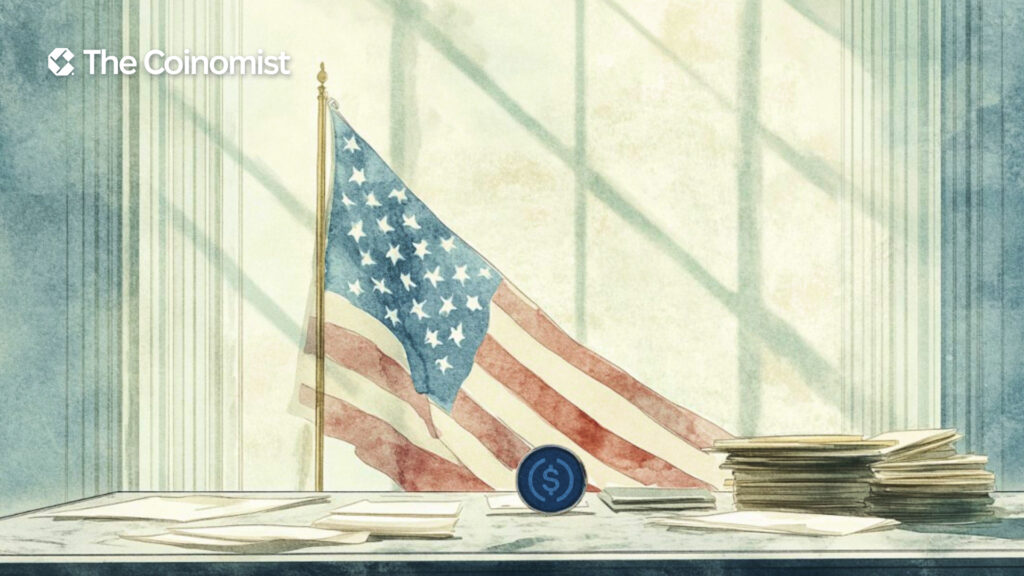 US flag, US stablecoins, rules/regulation - The Coinomist