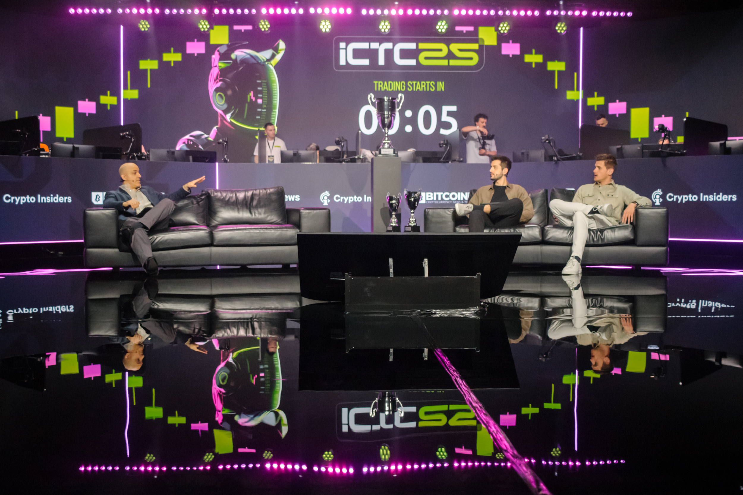 Scene from ICTC 2025, the world’s first international crypto trading tournament by WhiteBIT - The Coinomist.