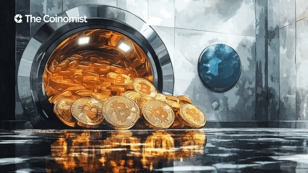a pile of gold coins, but here it’s Bitcoin instead - The Coinomist