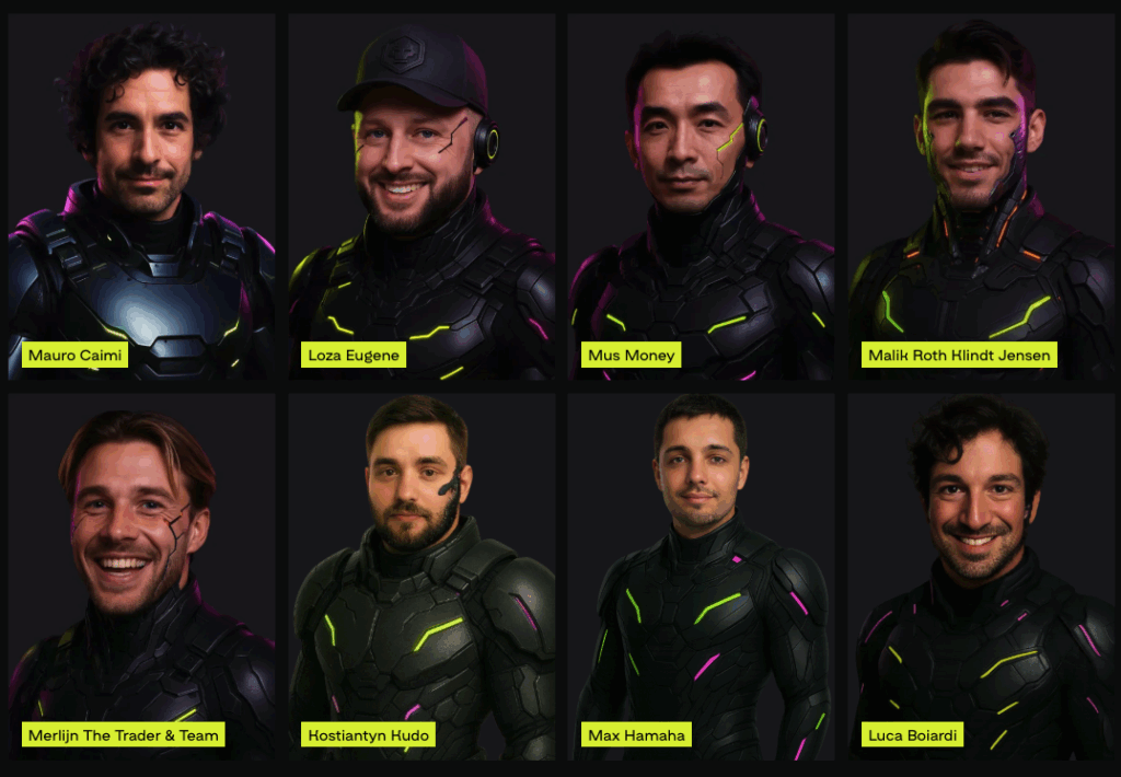 8 traders, including Mauro Caimi, Loza Eugene, and Mus Money, geared up to compete on the main stage of WhiteBIT's ICTC 2025 global trading tournament - The Coinomist