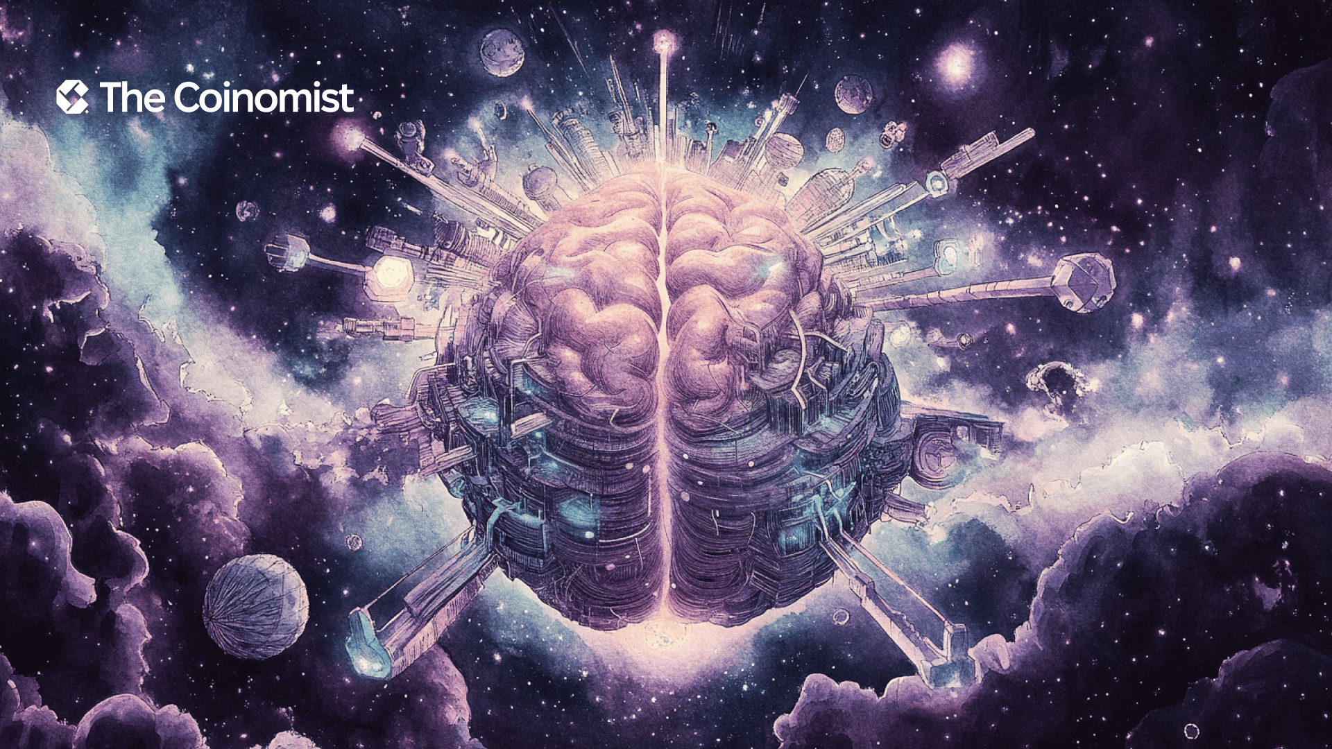 Brain-like quantum computer in deep space - The Coinomist