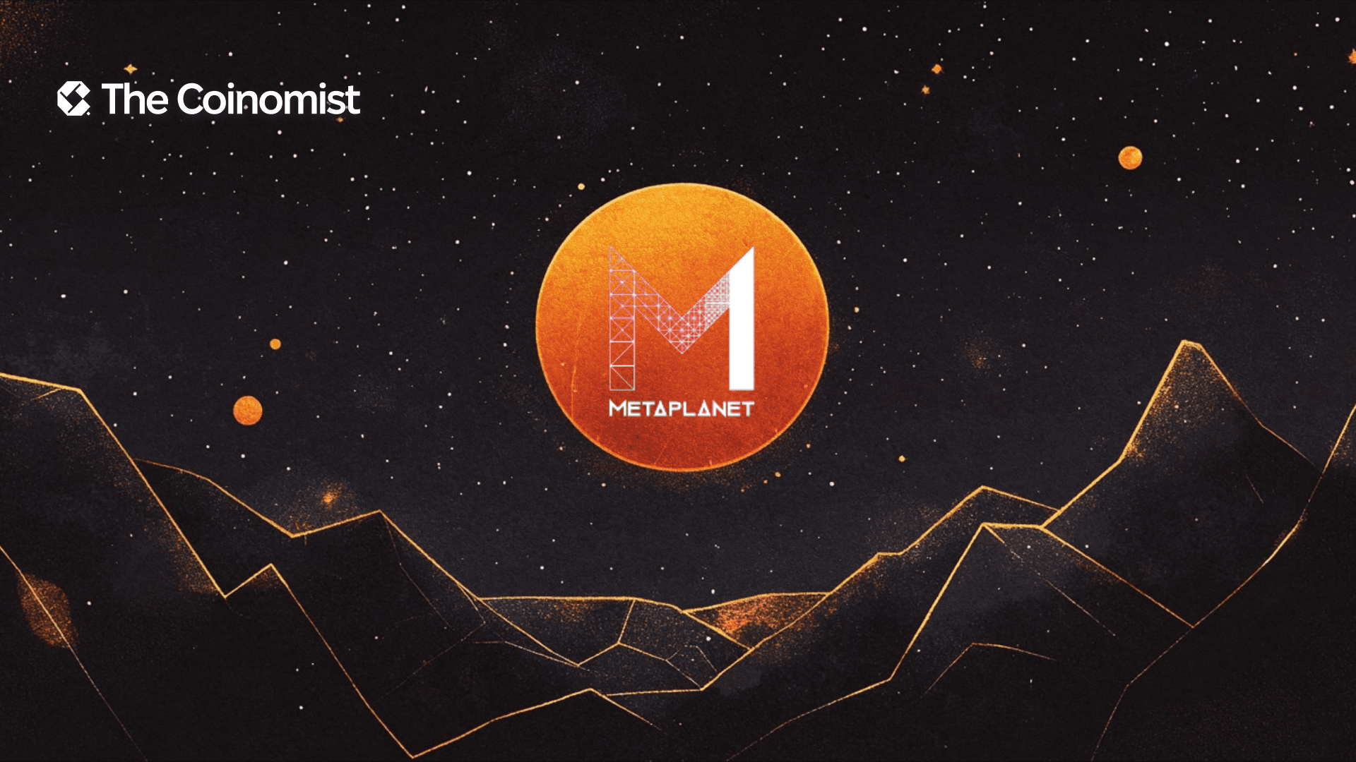 Metaplanet logo and cosmos in the background - The Coinomist