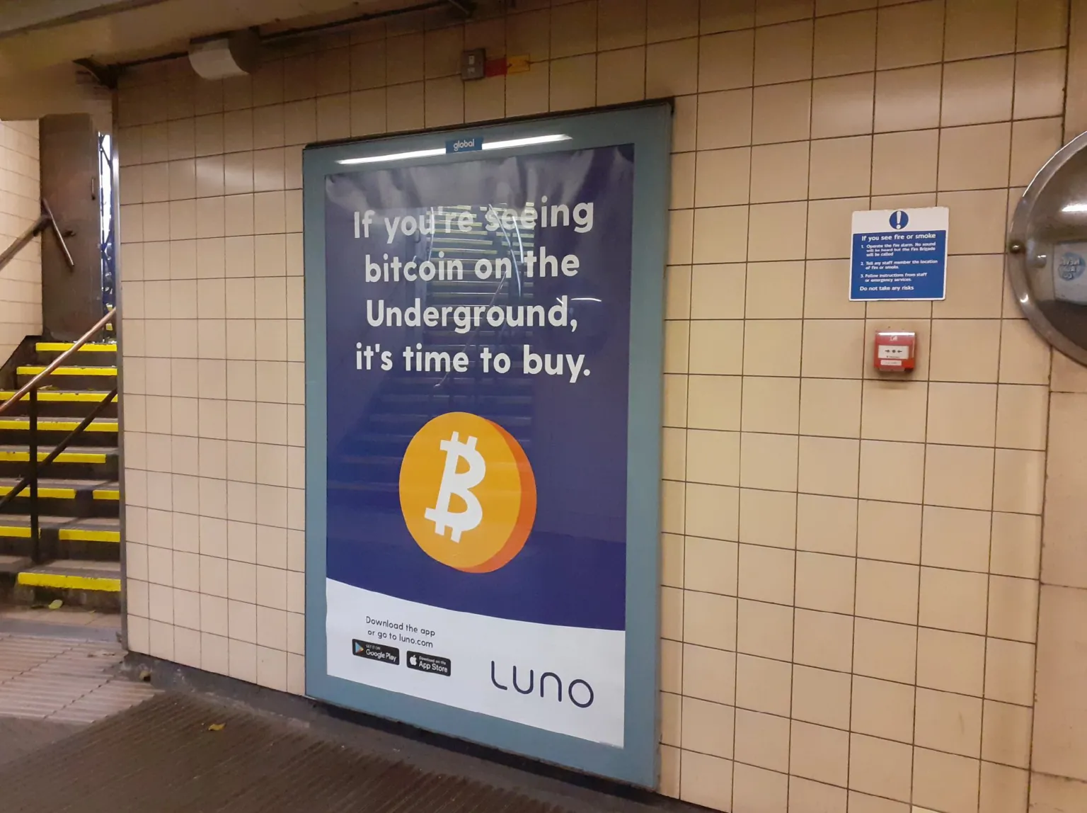 A concise yet powerful FOMO message from Luno – The Coinomist