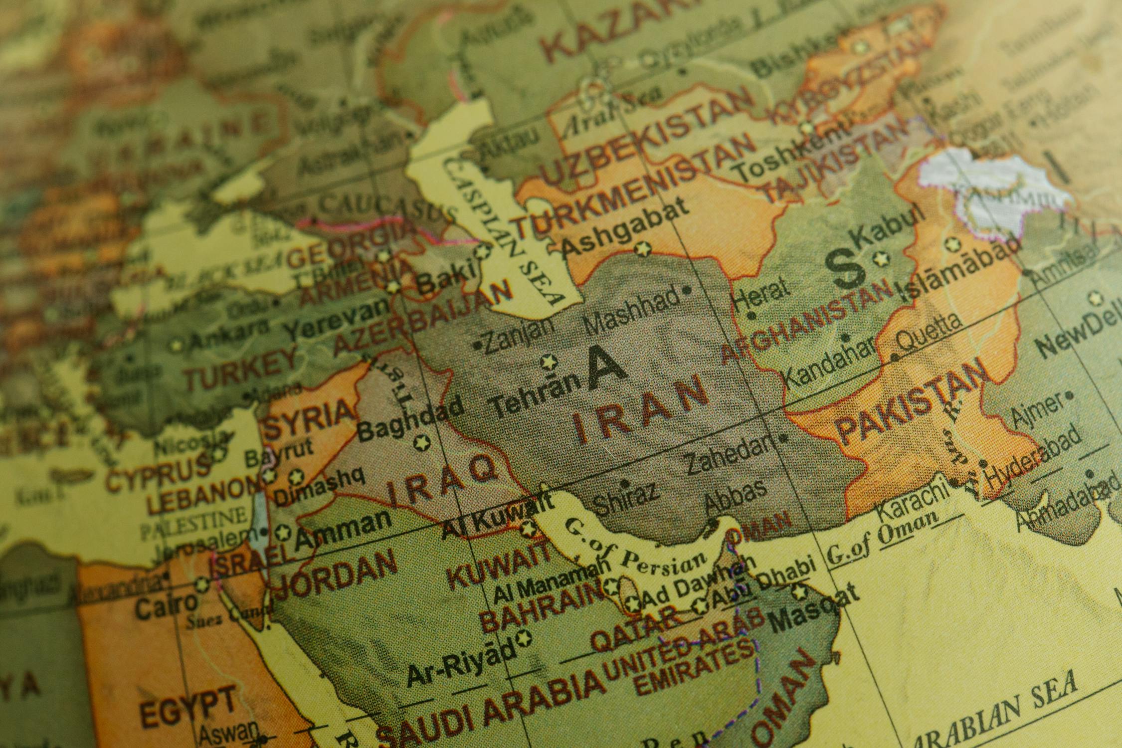 Iran On The Map - The Coinomist