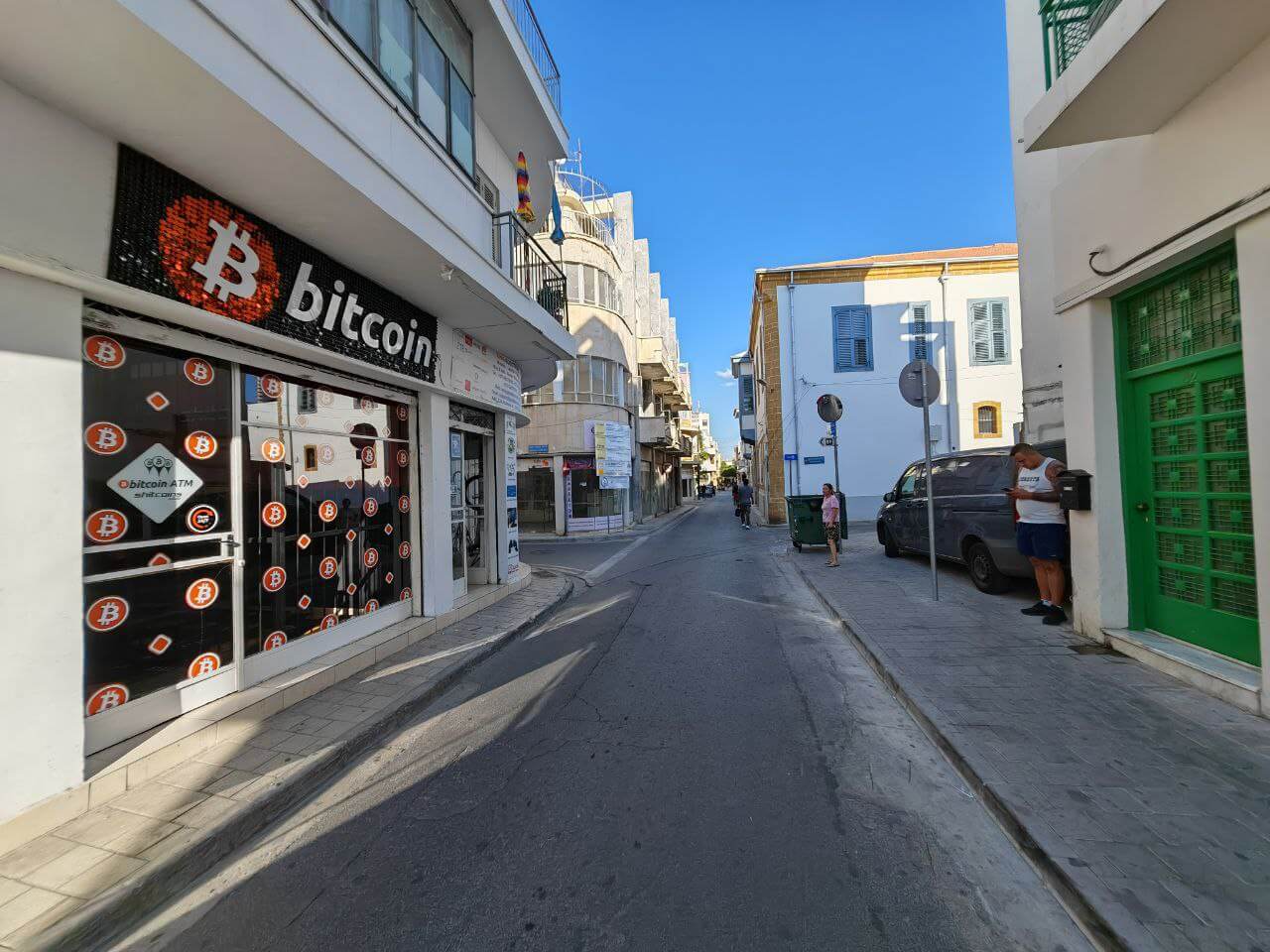 A Bitcoin ATM spotted along the old streets of Nicosia – The Coinomist