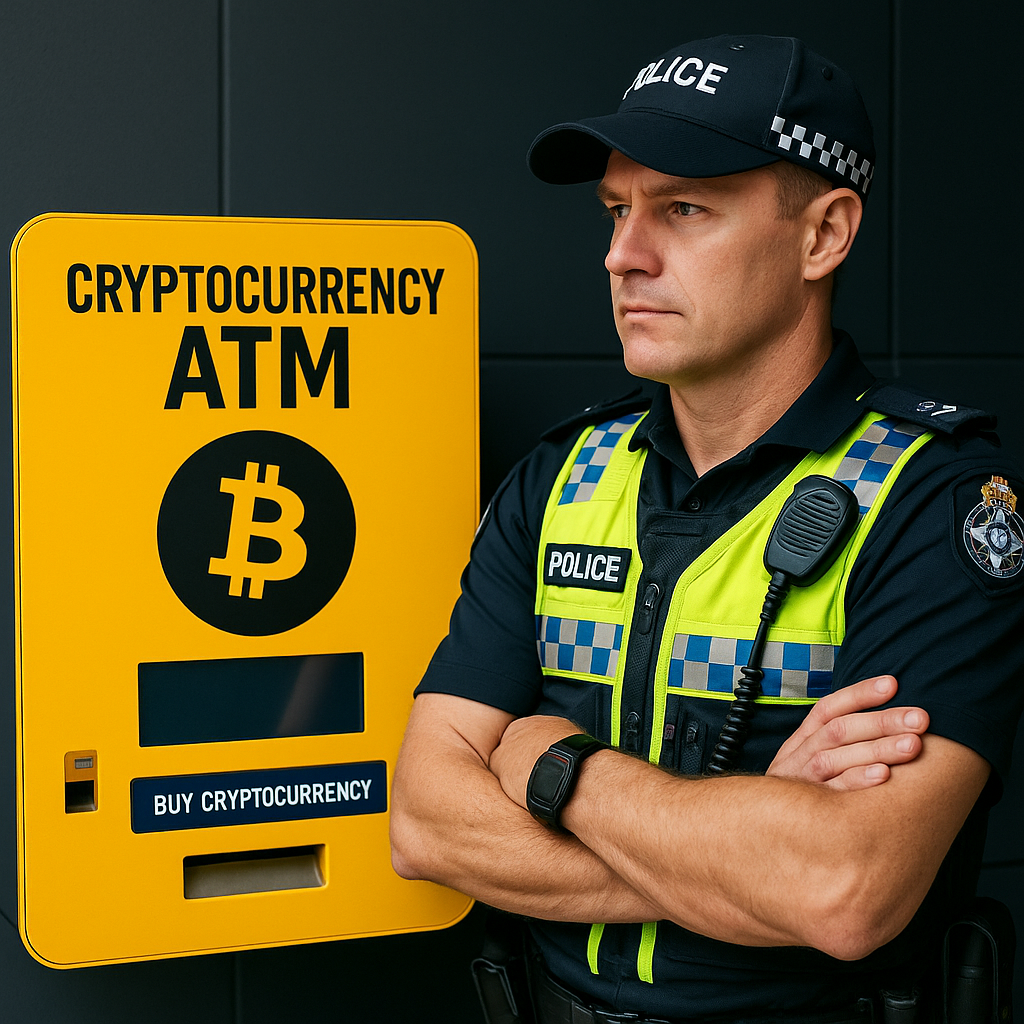 Police presence near crypto ATMs raises questions about digital freedom - The Coinomist