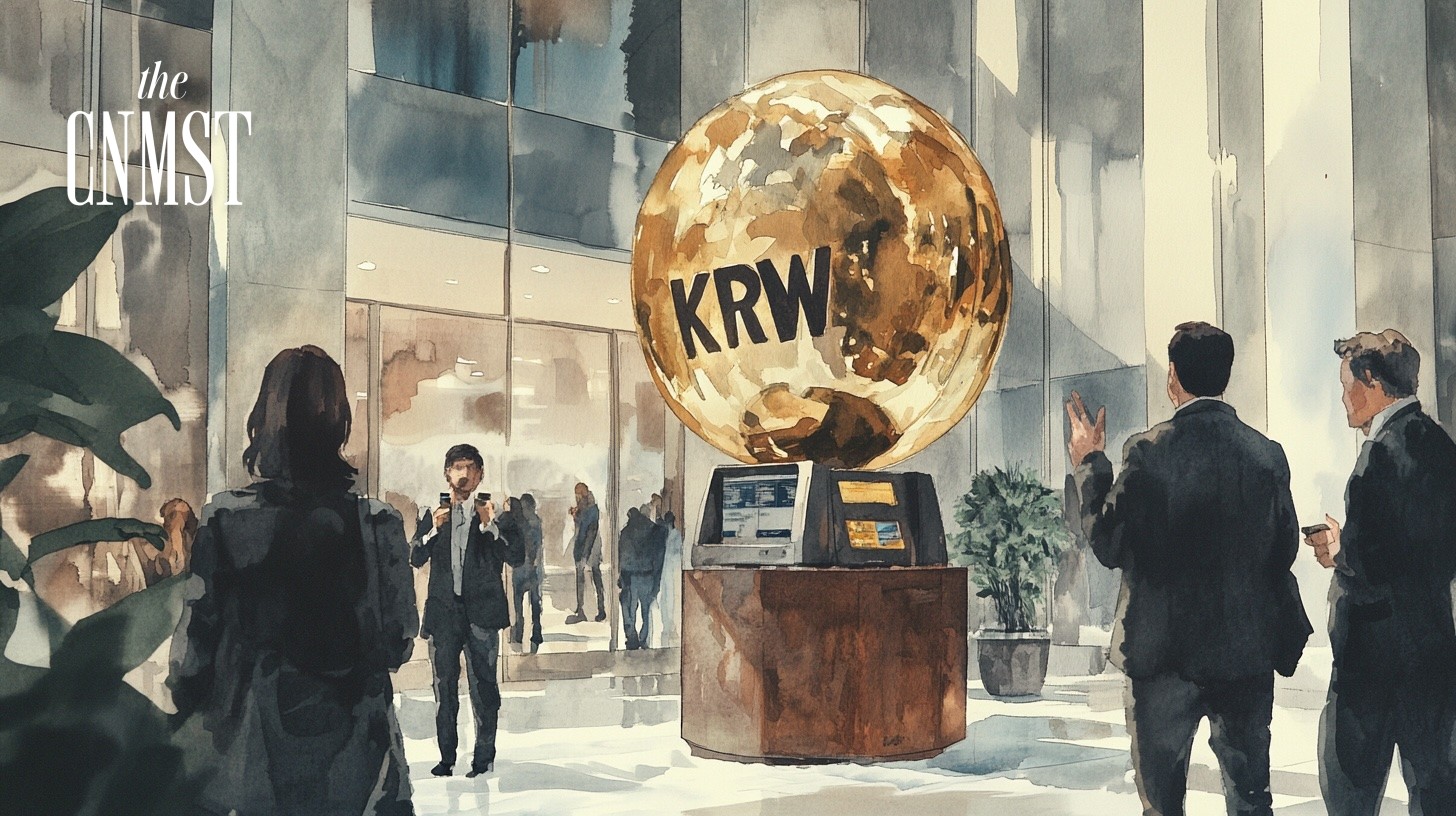 Electronic Korean won