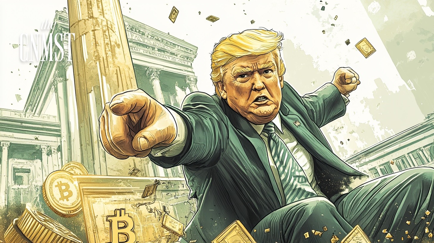Trump points to a rate cut, while Bitcoin is all around