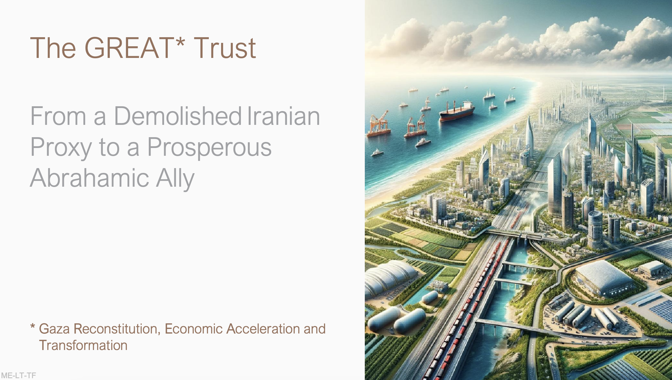 Trump's Gaza relocation plan: GREAT Trust with tokenized land - The Coinomist