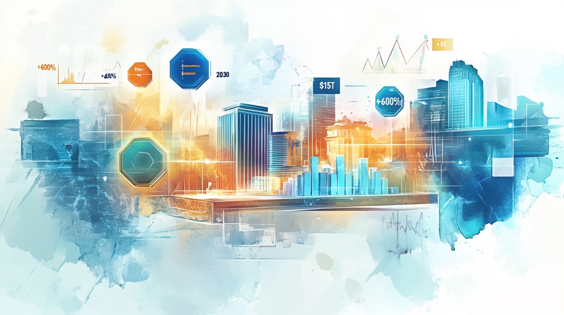 Real-world asset tokenization market eyes $15T by 2030