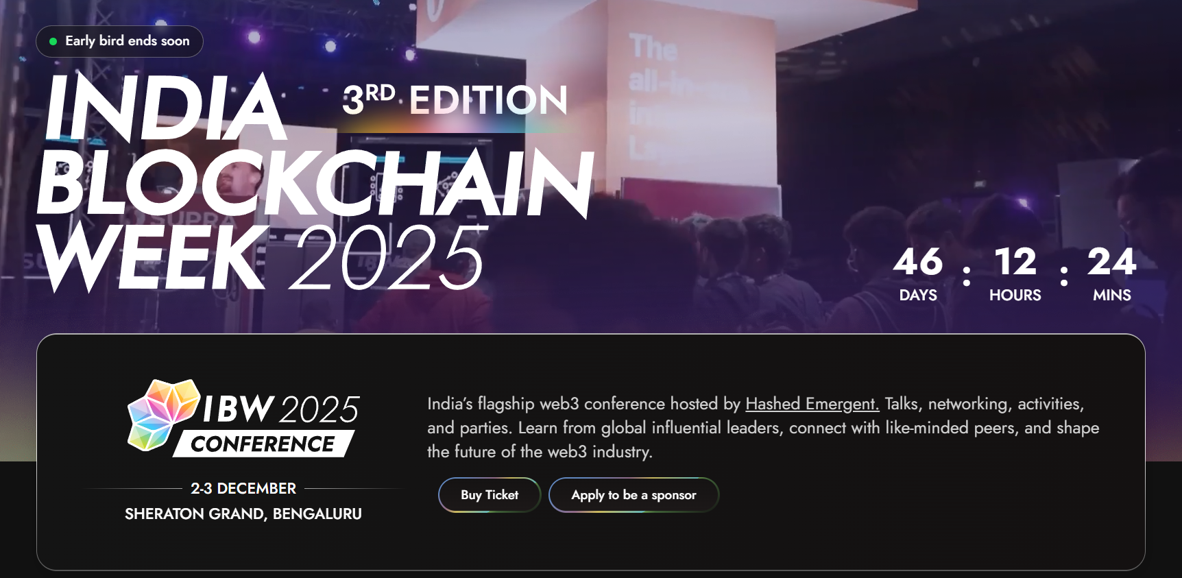 December 2025 blockchain events spotlight DeFi, NFTs, adoption - The Coinomist