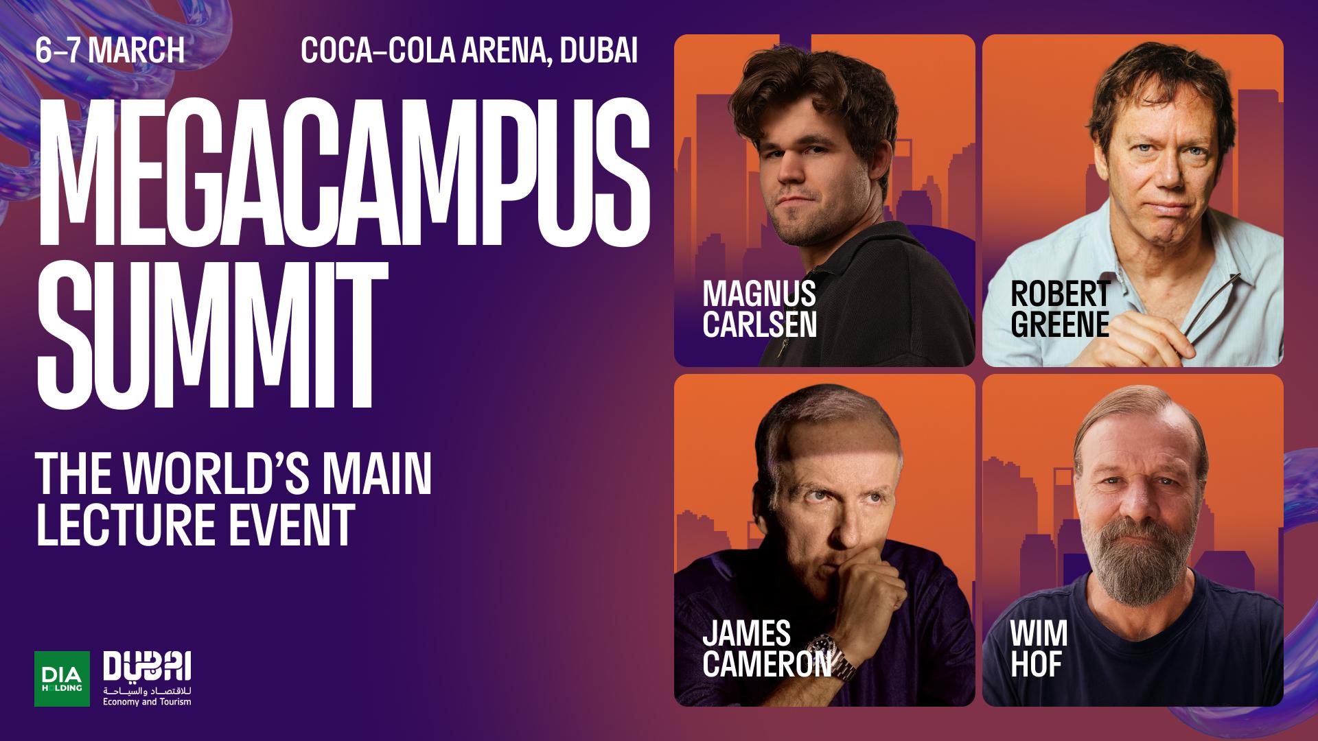 Dubai Summit 2026 brings Cameron, Greene, Carlsen to one stage - The Coinomist