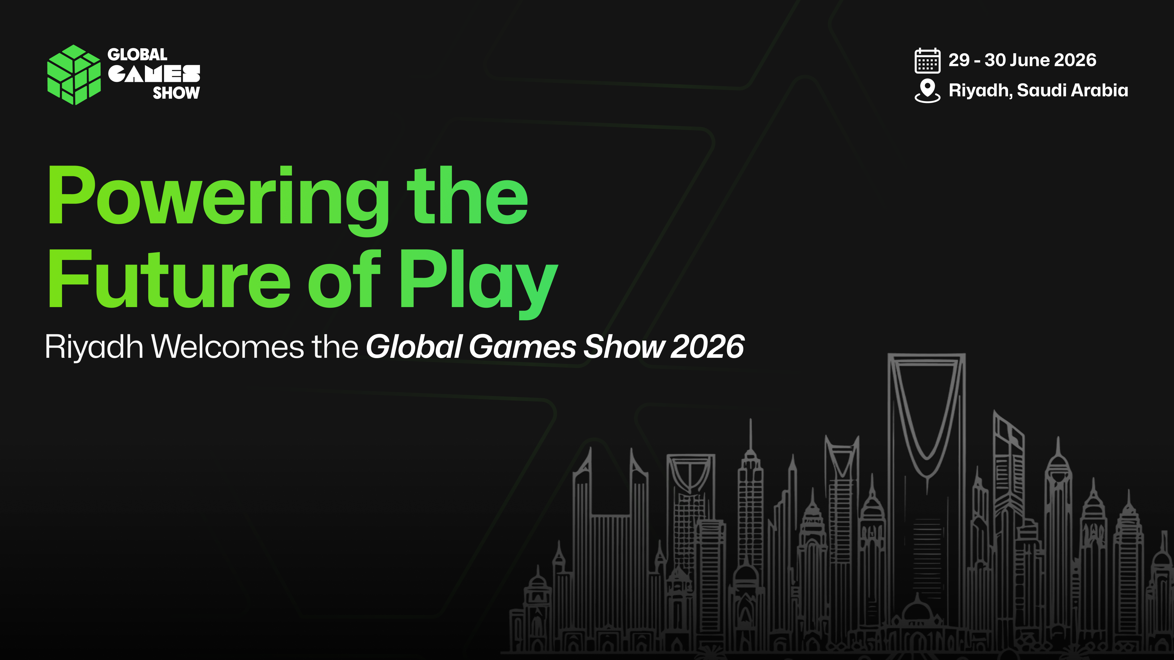 Global Games Show Riyadh 2026: June 29-30 gaming summit - GNcrypto