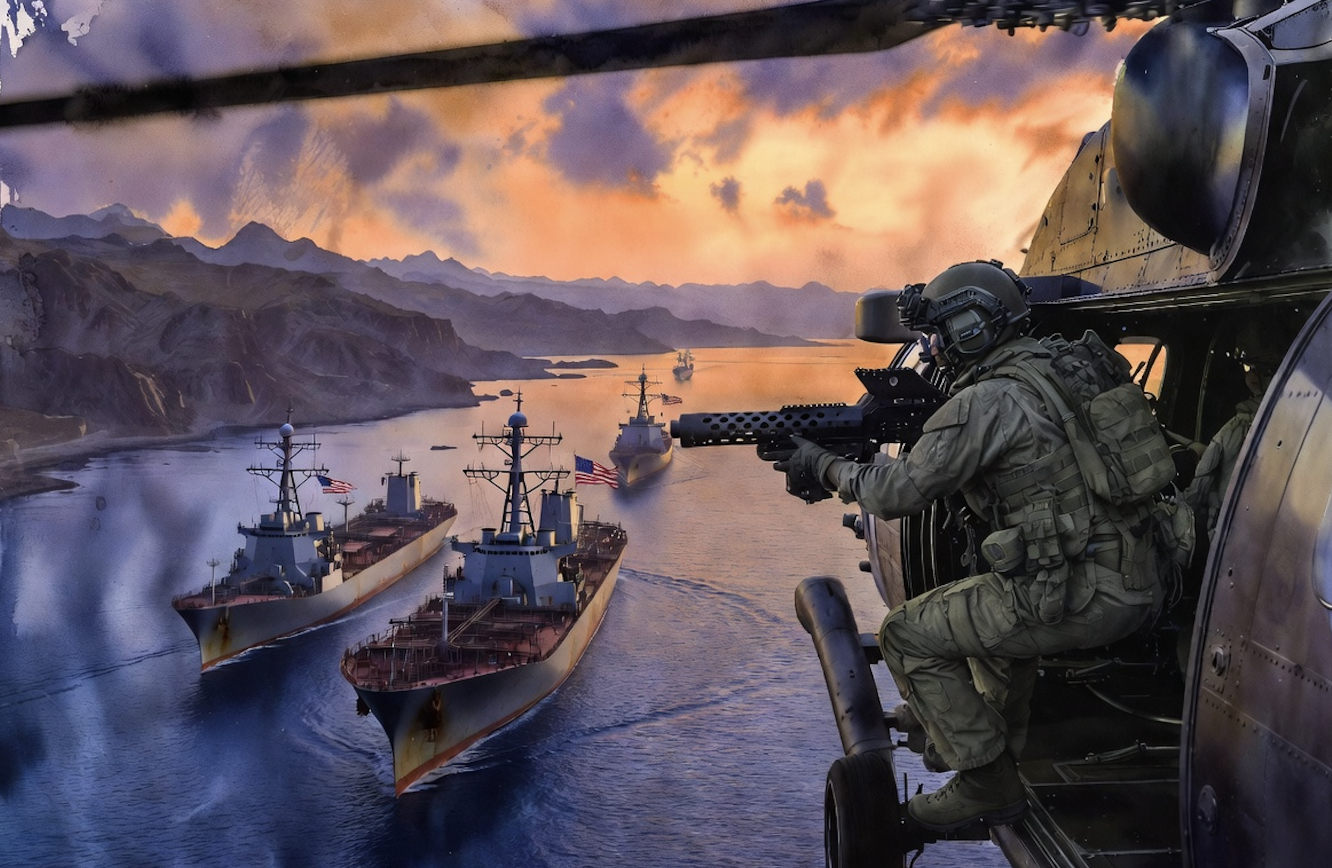 U.S. to start Hormuz shipping insurance with naval escorts