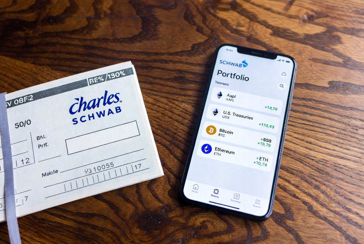 Charles Schwab Launches Schwab Crypto for Retail BTC, ETH