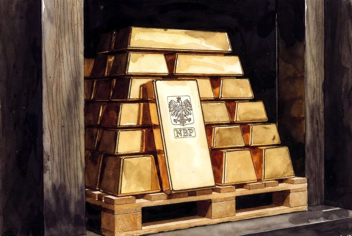 Poland buys 13 tons of gold after price drop, nears top 10