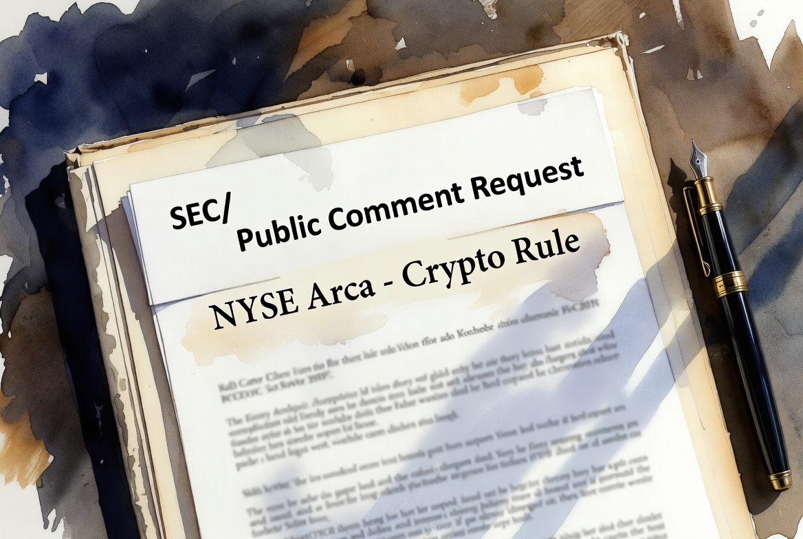 SEC seeks comment on NYSE Arca’s 85% crypto listing rule