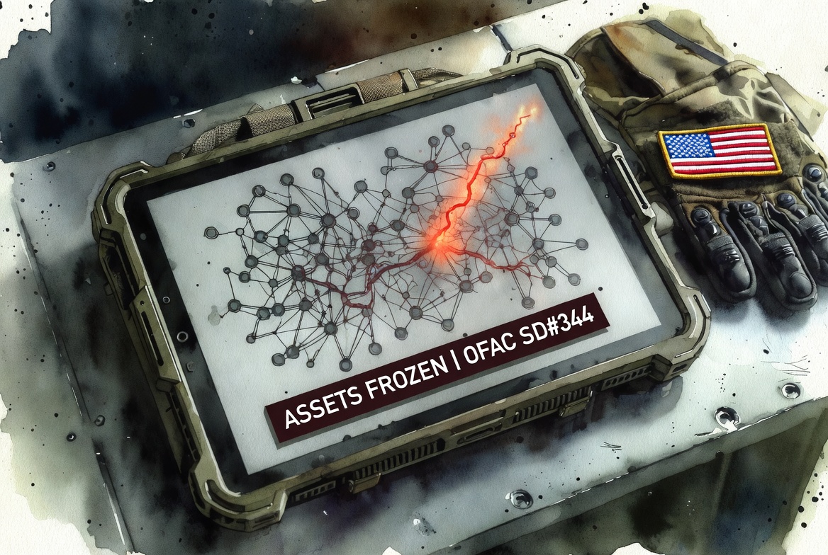 U.S. sanctions IRGC crypto wallets; Tether freezes 4M