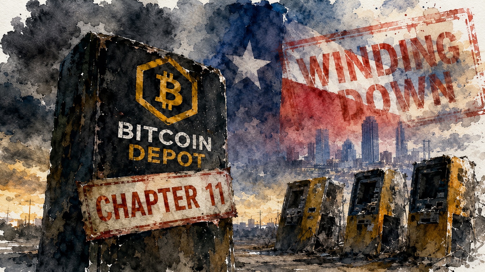 Bitcoin Depot files Chapter 11 in Texas to wind down