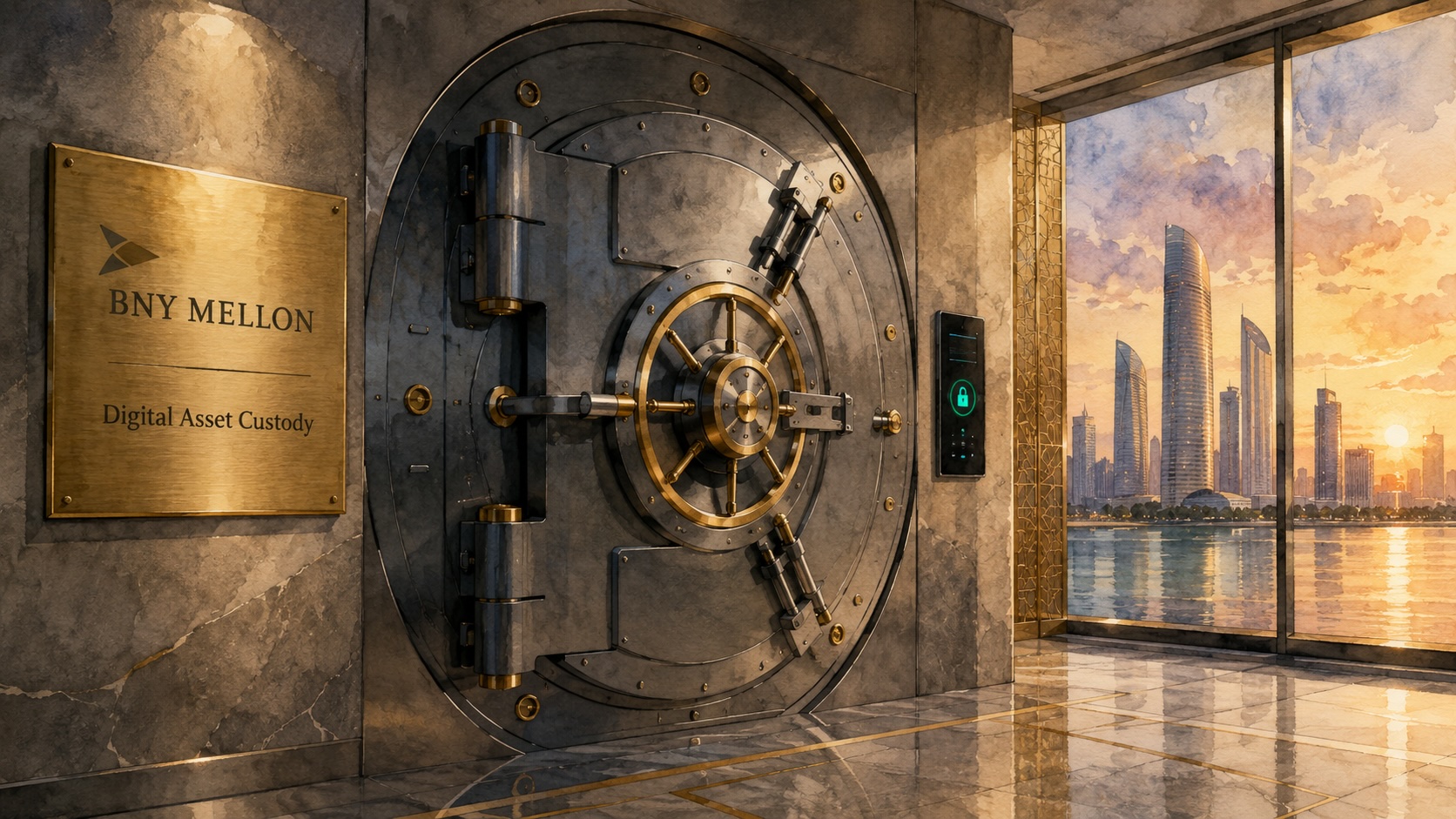 BNY Mellon expands crypto custody to Abu Dhabi
