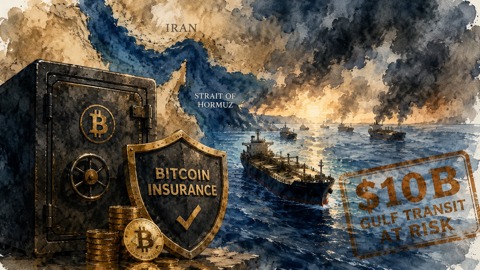 Hormuz Safe Bitcoin insurance for Gulf transit may net $10B