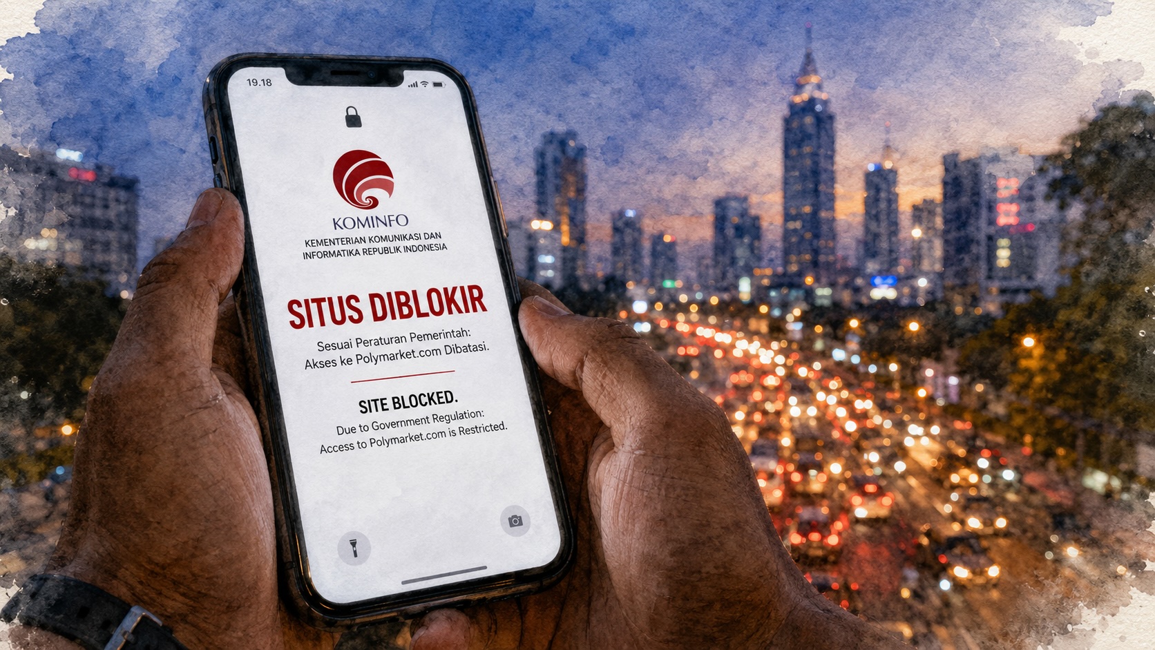 Indonesia blocks Polymarket over online betting concerns
