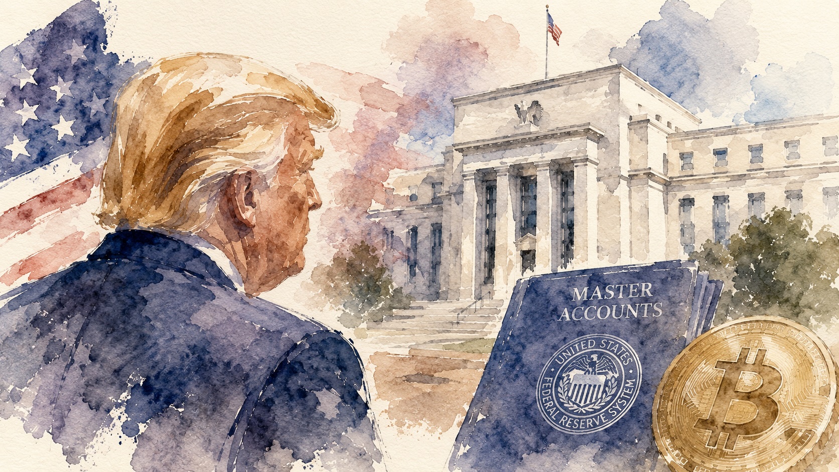 Trump orders Fed review of crypto access to master accounts
