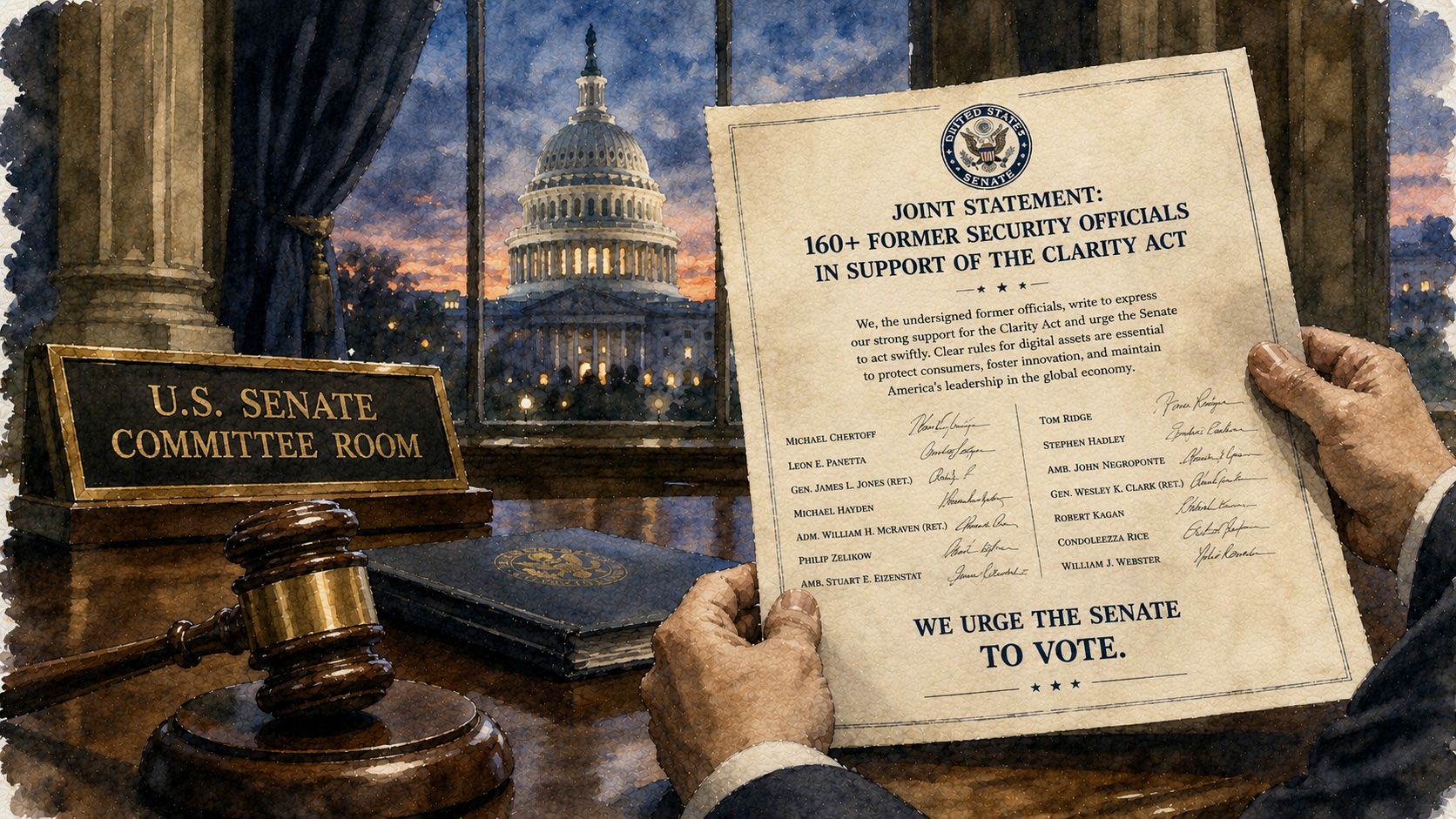 160 former security officials back Clarity Act, urge vote