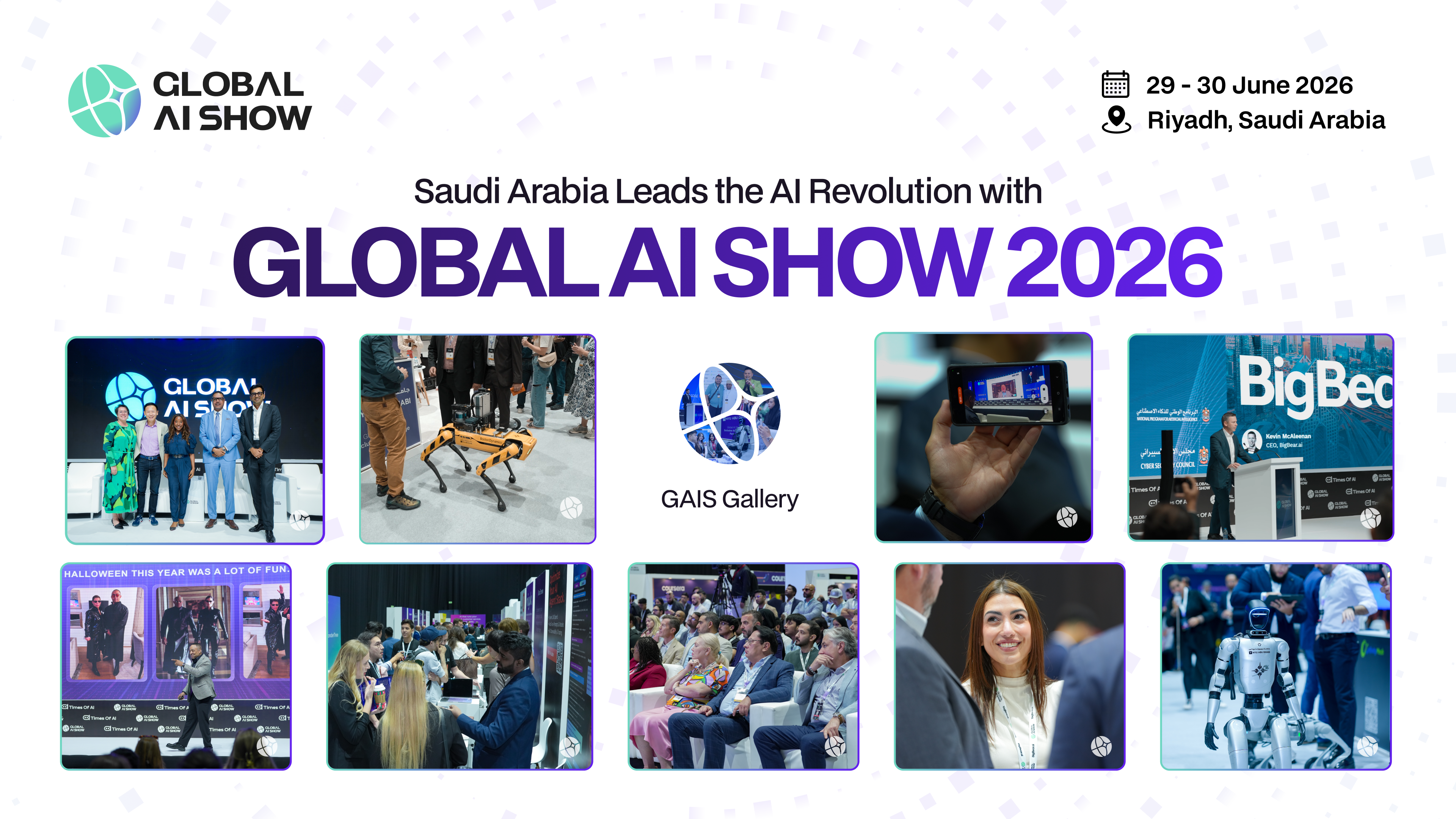 Riyadh to Host Three Major AI, Blockchain, and Gaming Events in 2026