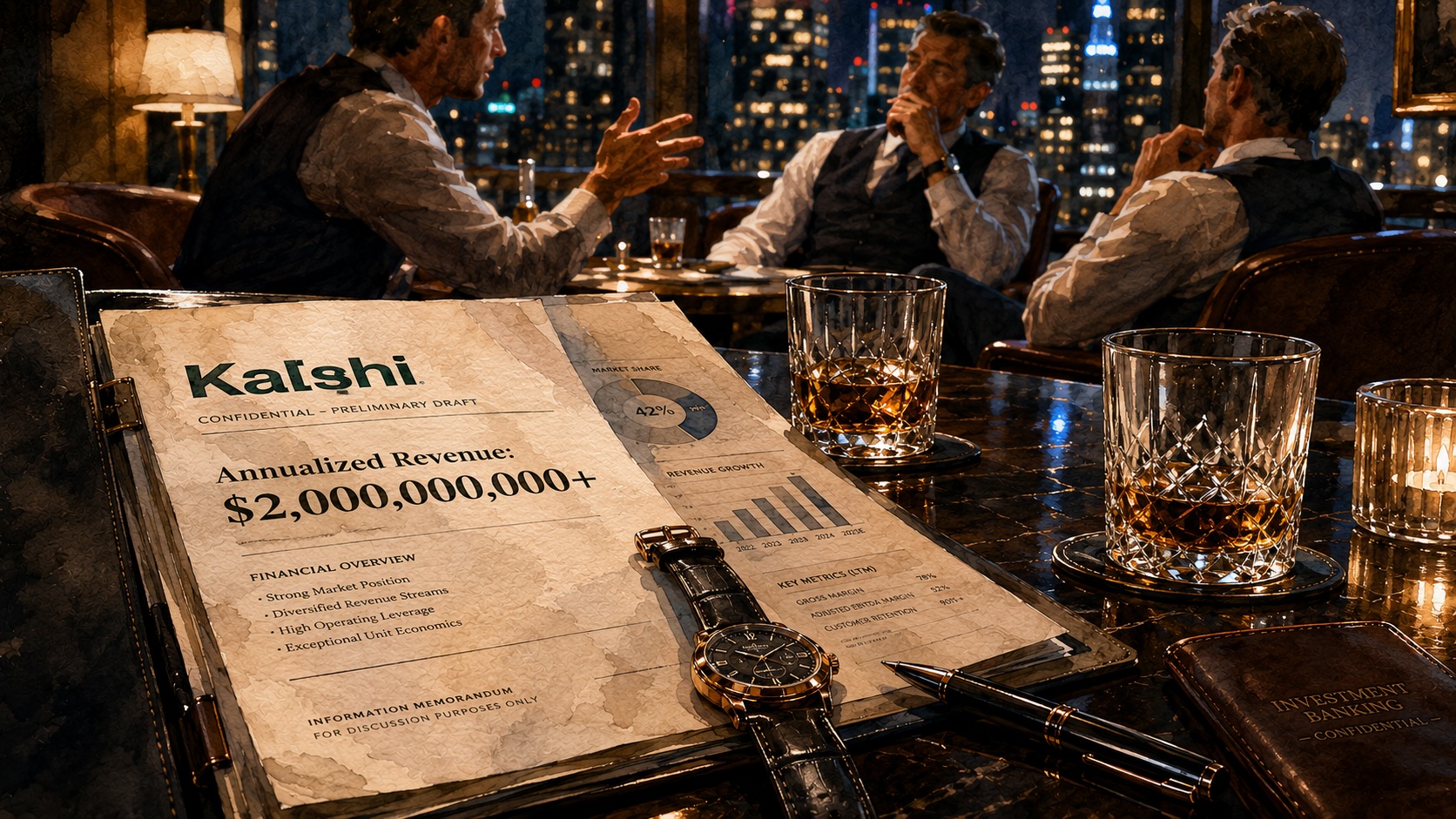 Kalshi opens early talks with banks on potential IPO