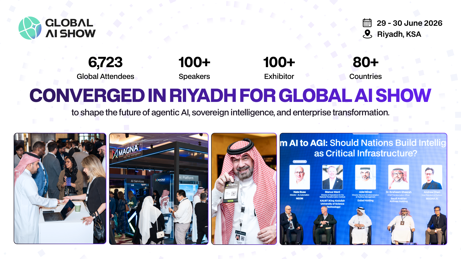 Global AI Show Riyadh Highlights Agentic AI and Nation-Scale Deployment